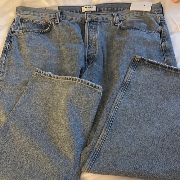 Agolde Women's Straight Leg Jeans - Wyman Low Slung Vintage Straight - Picture 4 of 9